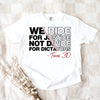 "We Ride for Justice Not Divide" Shirt – Anti-Dictator Freedom Tee by Dog Mom Hat