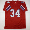 Autographed/Signed Thurman Thomas Buffalo Red Football Jersey JSA COA