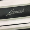 Framed Autographed/Signed Yoan Moncada 35x39 Chicago Pinstripe Baseball Jersey Beckett BAS COA