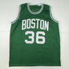 Autographed/Signed Marcus Smart Boston Green Basketball Jersey JSA COA