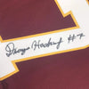 Autographed/Signed Dwayne Haskins Jr. Washington Burgundy Football Jersey JSA COA by Hall of Fame Sports Memorabilia