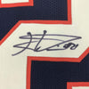 Framed Autographed/Signed Haha Ha Ha Clinton-Dix 35x39 Chicago Blue Block Football Jersey JSA COA