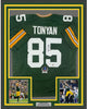 Framed Autographed/Signed Robert Tonyan 35x39 Green Bay Green Football Jersey Beckett BAS COA