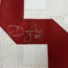 Framed Autographed/Signed David Tyree 35x39 New York White Super Bowl XLII Catch Football Jersey JSA COA