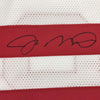 Autographed/Signed Joe Montana San Francisco White Football Jersey JSA COA