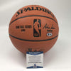 Autographed/Signed Julius Erving Dr. J Erving Philadelphia 76ers Sixers Spalding Basketball Beckett BAS COA