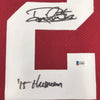 Autographed/Signed Derrick Henry 15 Heisman Alabama Red College Football Jersey Beckett BAS COA