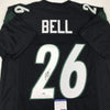 Autographed/Signed Le'Veon LeVeon Bell New York Black Football Jersey PSA/DNA COA