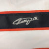 Framed Autographed/Signed Yulieski Yuli Gurriel 35x39 Houston White Baseball Jersey JSA COA