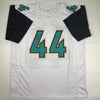 Autographed/Signed Myles Jack Jacksonville Retro White Football Jersey JSA COA