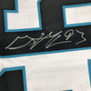 Framed Autographed/Signed Gerald McCoy 35x39 Carolina White Football Jersey Beckett BAS COA