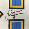 Framed Autographed/Signed Thomas Davis Sr. 35x39 Los Angeles LA Powder Blue Football Jersey JSA COA