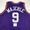 Autographed/Signed Dan Majerle Phoenix Purple Basketball Jersey Beckett BA COA