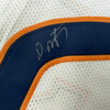 Framed Autographed/Signed David Montgomery 35x39 Chicago White Football Jersey JSA COA
