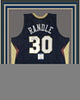 Framed Autographed/Signed Julius Randle 35x39 New Orleans Blue Basketball Jersey Beckett BAS COA