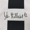 Framed Autographed/Signed John Stallworth 35x39 Pittsburgh Black Football Jersey JSA COA