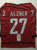 Autographed/Signed Carl Alzner Washington Red Hockey Jersey JSA COA