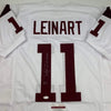 Autographed/Signed Matt Leinart 04 Heisman USC Southen Cal White College Football Jersey JSA COA by Hall of Fame Sports Memorabilia