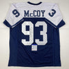 Autographed/Signed Gerald McCoy Dallas Thanksgiving Day Football Jersey PSA/DNA COA