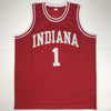 Autographed/Signed Bobby Bob Knight Indiana Hoosiers Red Basketball Jersey JSA COA