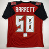 Autographed/Signed Shaquil Barrett Tampa Bay Red Football Jersey PSA/DNA COA