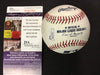 Autographed/Signed Carlos Correa Rawlings Official Major League Baseball ROML JSA COA Auto