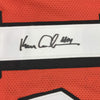 Framed Autographed/Signed Ken Anderson 35x39 Cincinnati Orange Football Jersey JSA COA