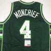 Autographed/Signed Sidney Moncrief Milwaukee Green/White Basketball Jersey PSA/DNA COA by Hall of Fame Sports Memorabilia