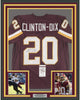 Framed Autographed/Signed Ha Ha HaHa Clinton-Dix 35x39 Washington Burgundy Football Jersey JSA COA