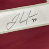 Autographed/Signed JT J.T. Compher Colorado Maroon Hockey Jersey PSA/DNA COA