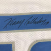 Framed Autographed/Signed Kenny Golladay 35x39 Detroit White Football Jersey JSA COA