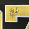 Autographed/Signed Sidney Crosby Pittsburgh Black Hockey Jersey PSA/DNA COA