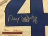 Autographed/Signed Daryl Moose  Johnston Dallas Cowboys White Football Jersey JSA COA