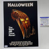 Autographed/Signed Nick Castle Michael Myers Halloween 11x14 Movie Poster Photo PSA/DNA COA