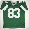 Autographed/Signed Vince Papale Inscribed Invincible Philadelphia Green Football Jersey JSA COA