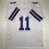Autographed/Signed Danny White Dallas White Football Jersey JSA COA by Hall of Fame Sports Memorabilia