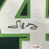 Autographed/Signed Sidney Moncrief Milwaukee Green/White Basketball Jersey PSA/DNA COA by Hall of Fame Sports Memorabilia