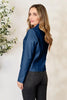 Women Classic Neck Zip-Up Jacket For Everyday Wear Elegant Girls Jacket by Stevvex