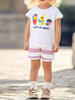 Children's Cute Cartoon Graphic Short Sleeve T-Shirt by Simply Love