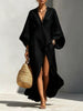 Women's Batwing Sleeve Loose Maxi Resort Dress by FitiqueFit