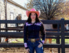 Cherry Groove Western Pearl Snap Rodeo Shirt by Neon Spur