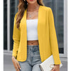 Women’s Plus‑Size Open‑Front Casual Blazer by FitiqueFit