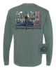 Black Lab Swamp Long Sleeve Tee by DoodleBug's