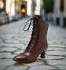 Women’s High Heel Martin Boots – British Style Motorcycle Fashion by FitiqueFit