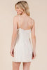 New Summer Lace Detail Adjustable Strap Mini Cami Dress For Women Feminine and Elegant Lace-Detail Cami Dress with Adjustable Straps by Stevvex