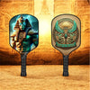 Ancient Egyptian Gods - Geb - Pickleball Paddle by The Mad Pickler