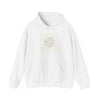 Minimal Hand-Drawn Doodle Circle Hoodie | Sketch Art, Line Drawing by Tristan’s Treehouse