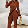Women’s Asymmetrical Top and Pants Set by FitiqueFit