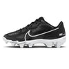 Nike Alpha Huarache 4 Keystone Boys Rubber Baseball Cleats SZ 5.5 Black | White by EasyOptionXY