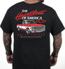 Old School Legend T-Shirt - Red Chevy "Never Outclassed" Vintage Tee by Dog Mom Hat